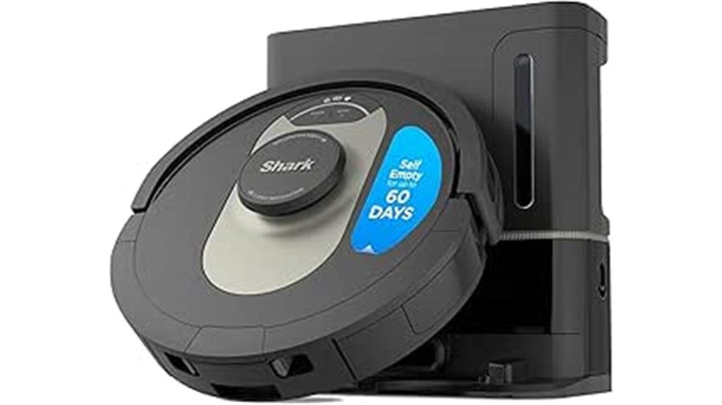 robot vacuum with self empty