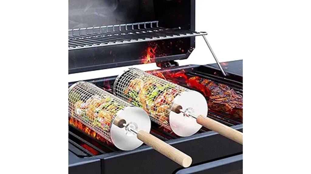 stainless steel grill basket