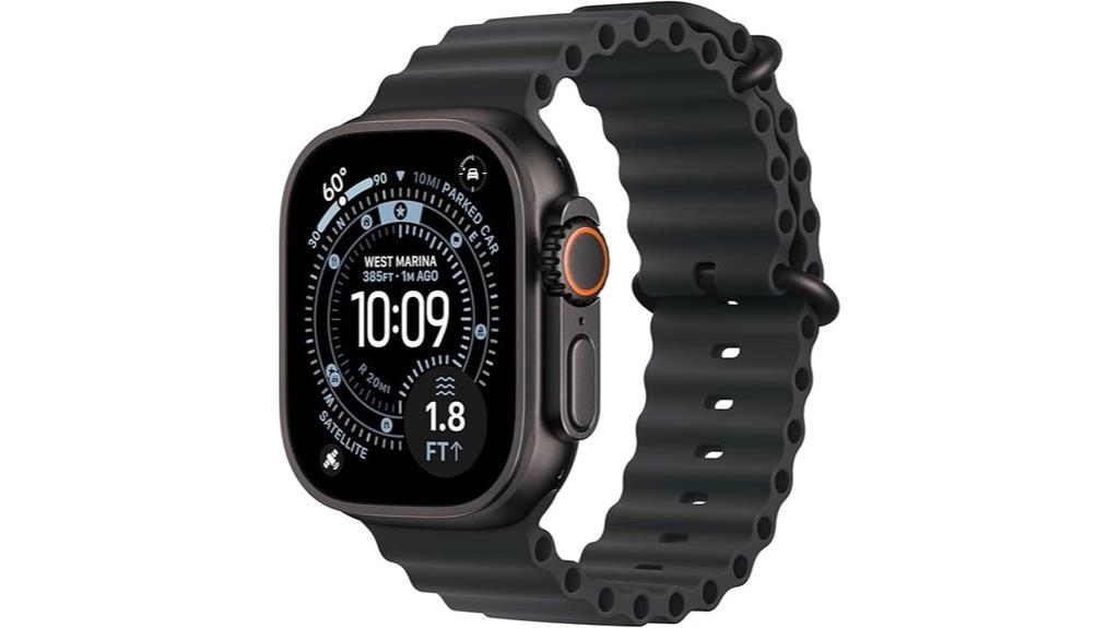 titanium ocean band smartwatch