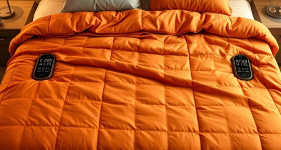 top dual control electric blankets