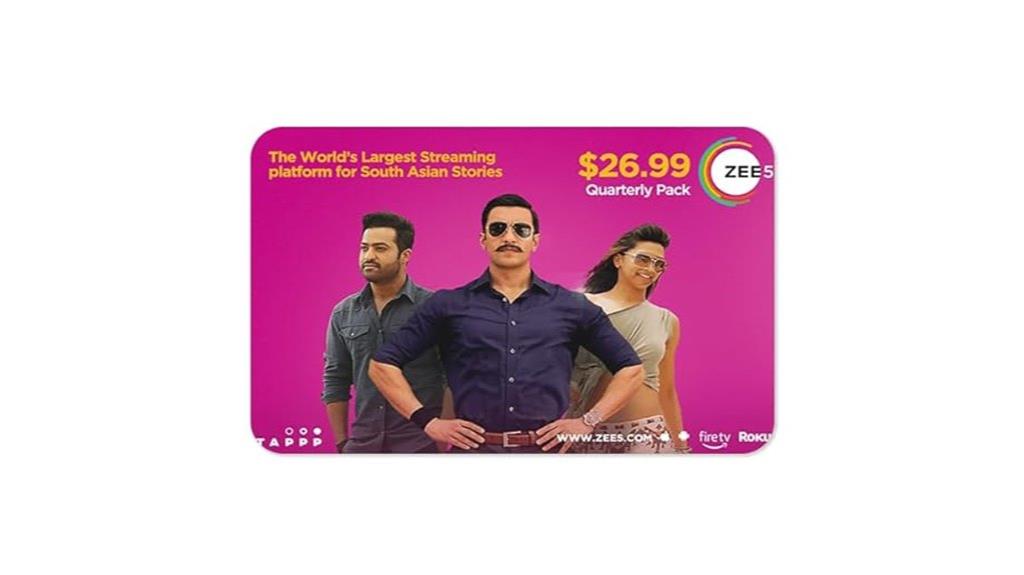 zee5 three month gift card