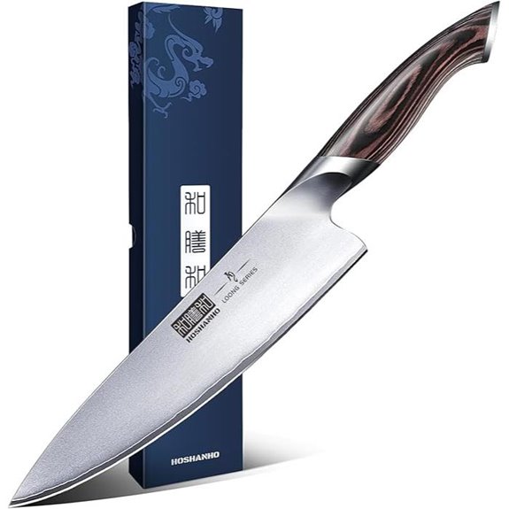 HOSHANHO 8-Inch Japanese High Carbon Chef’s Knife