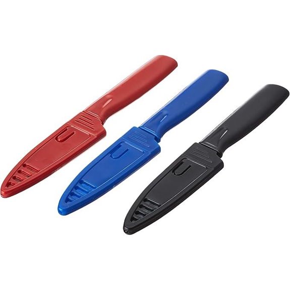 Mercer Non-Stick Paring Knives 3-Pack (4-inch)