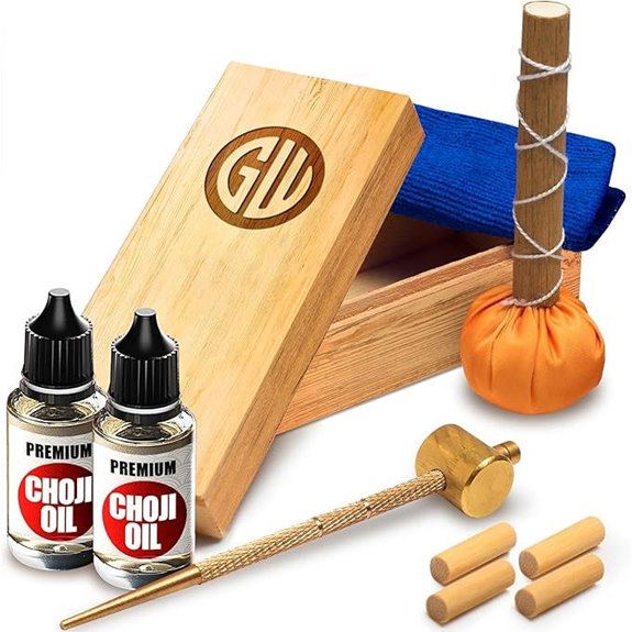 sword cleaning kit accessories