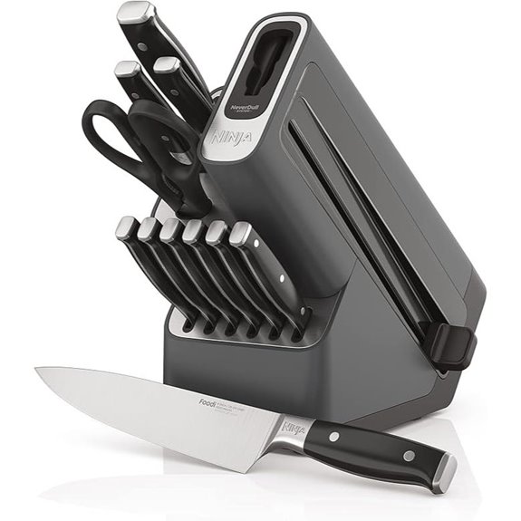 Ninja Foodi 12-Piece Knife Block Set with Sharpener