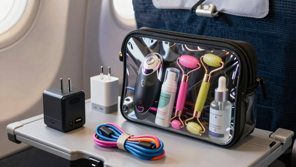 beauty device travel essentials