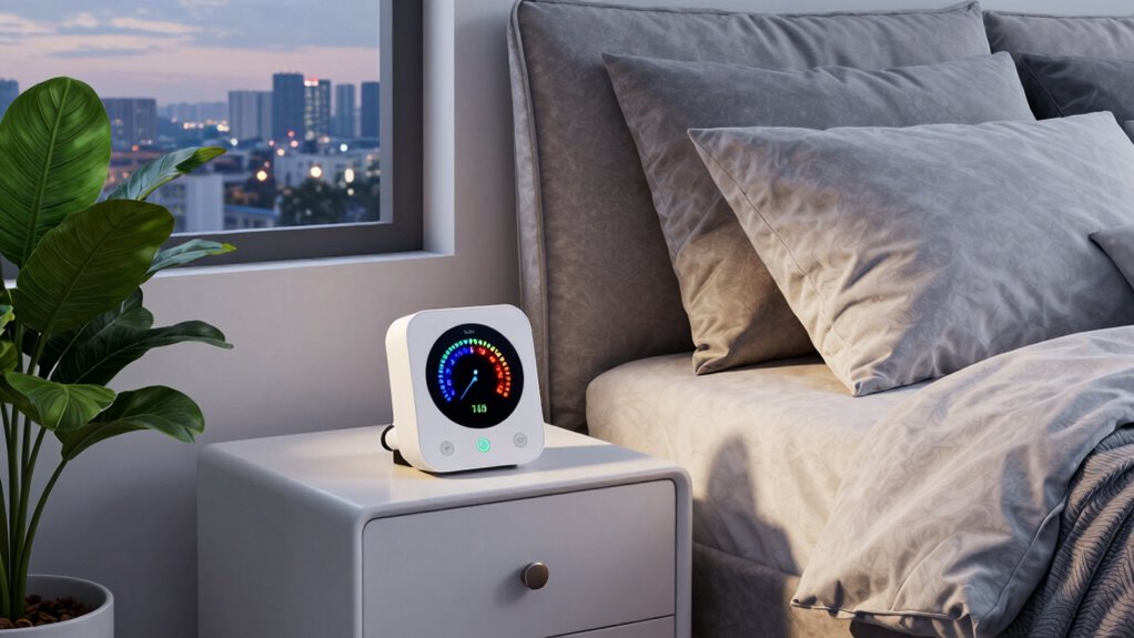 bedroom air quality metrics