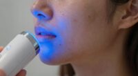 blue light acne benefits
