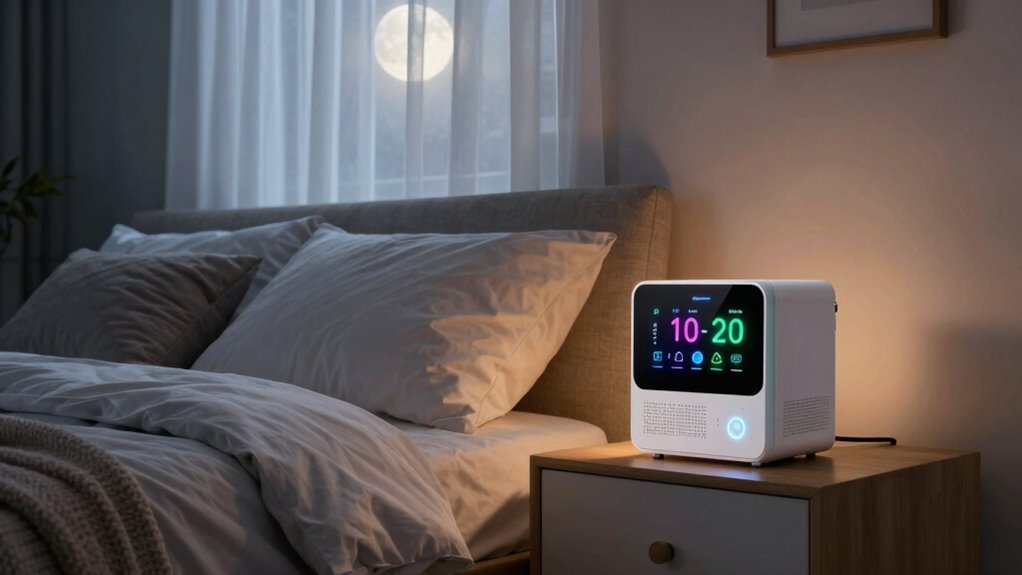 clean air promotes restful sleep