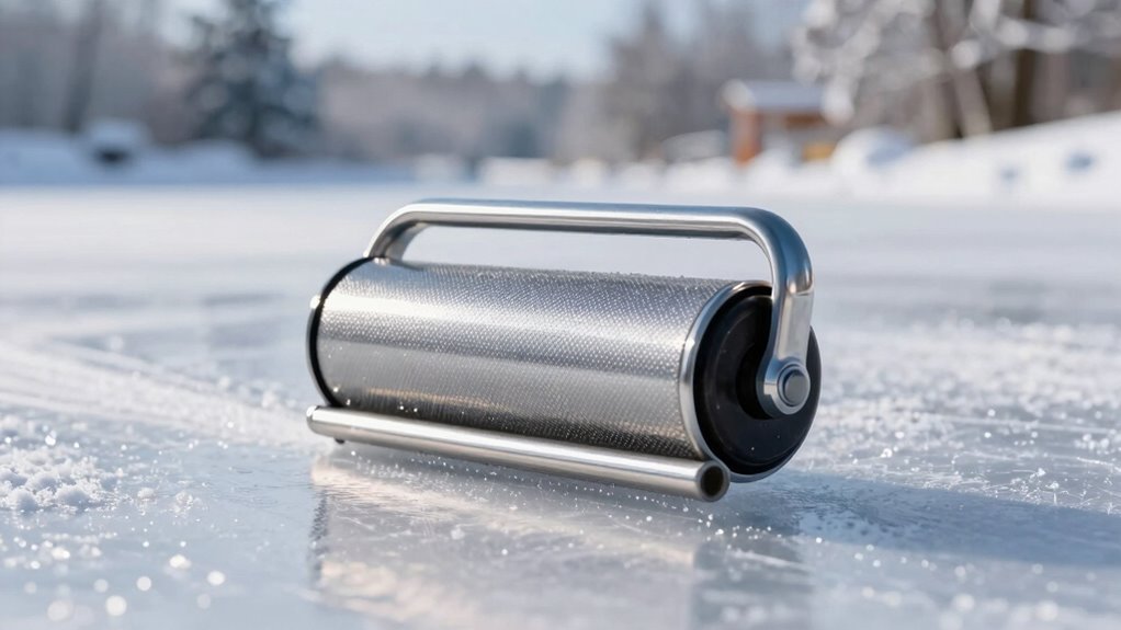 consistent gentle ice rolling