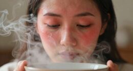 facial steaming worsens redness