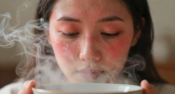 facial steaming worsens redness