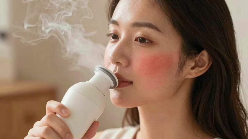 frequency of safe facial steaming