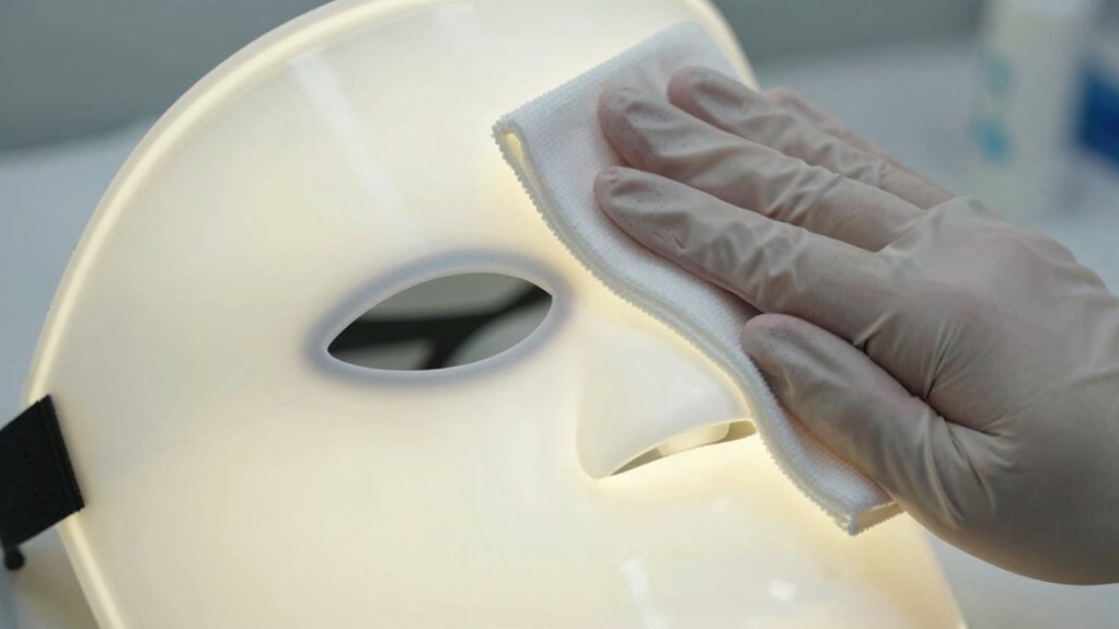 gentle light panel cleaning