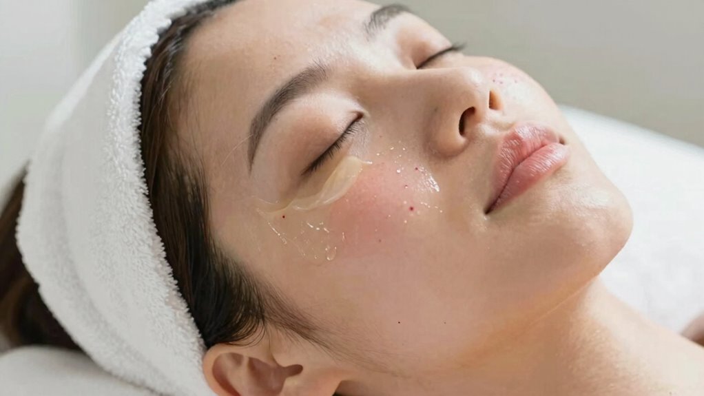 gentle soothing skincare routine