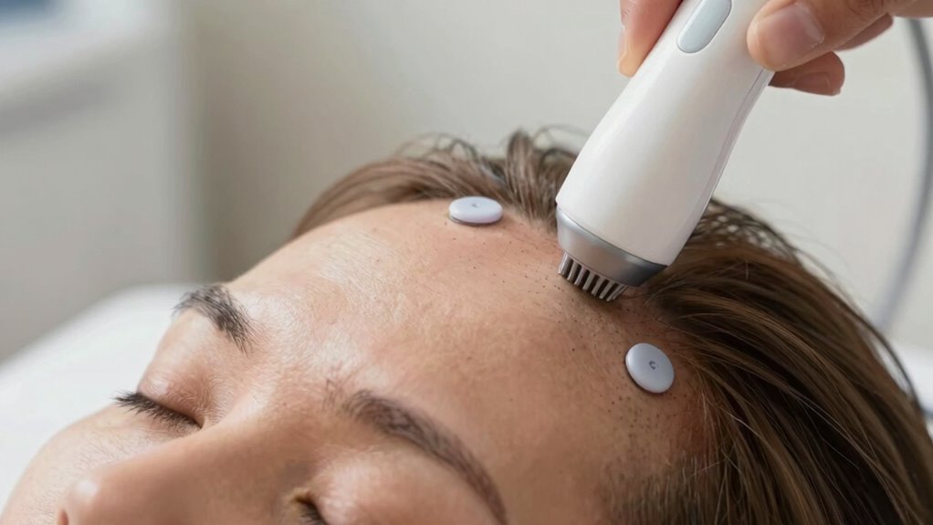 gradual hair regrowth process