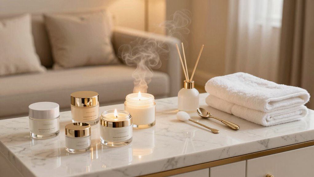 hygienic relaxing facial space