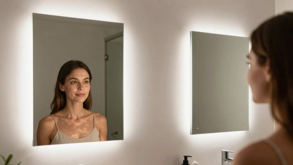 inconsistent skin appearance