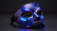 key led mask features