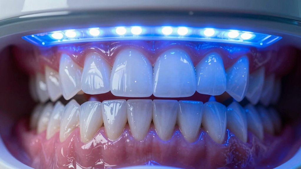 led light accelerates whitening