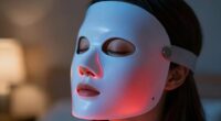 led mask melasma heat