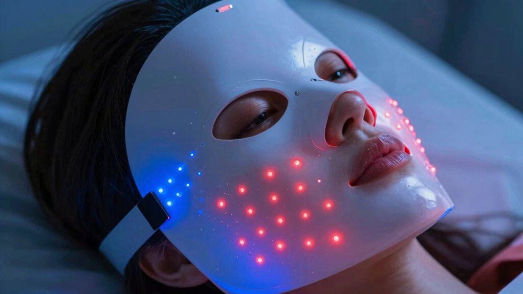 led masks promote skin renewal