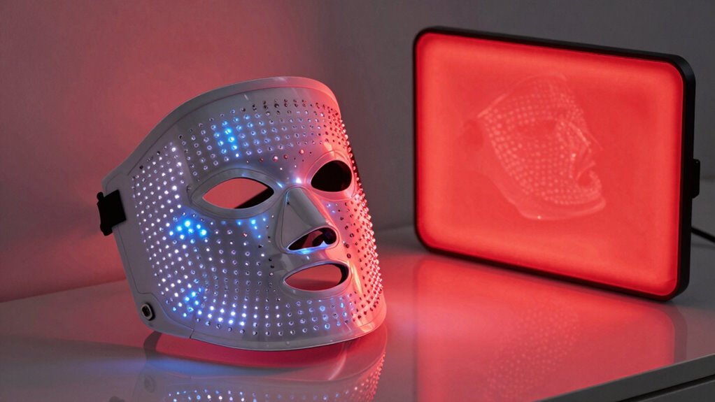 light therapy stimulates skin