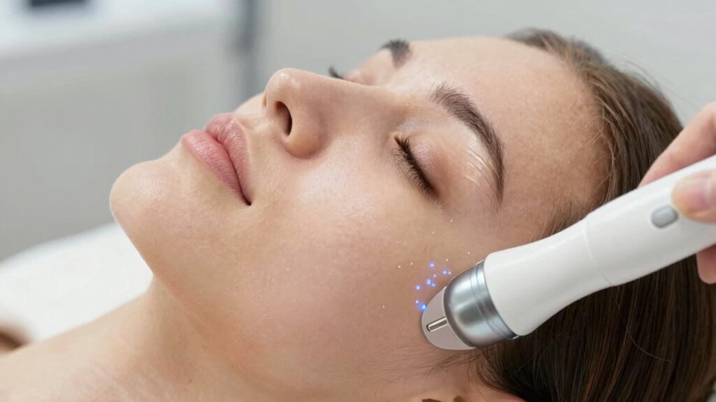 low level electrical skin therapy