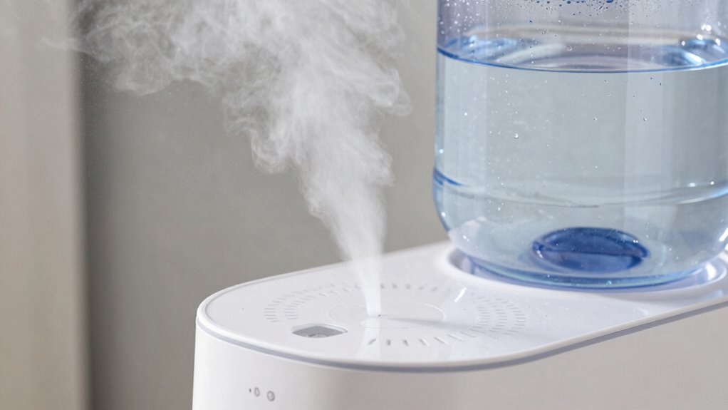 maintain humidifier with cleaning