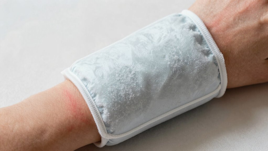 monitor skin for signs