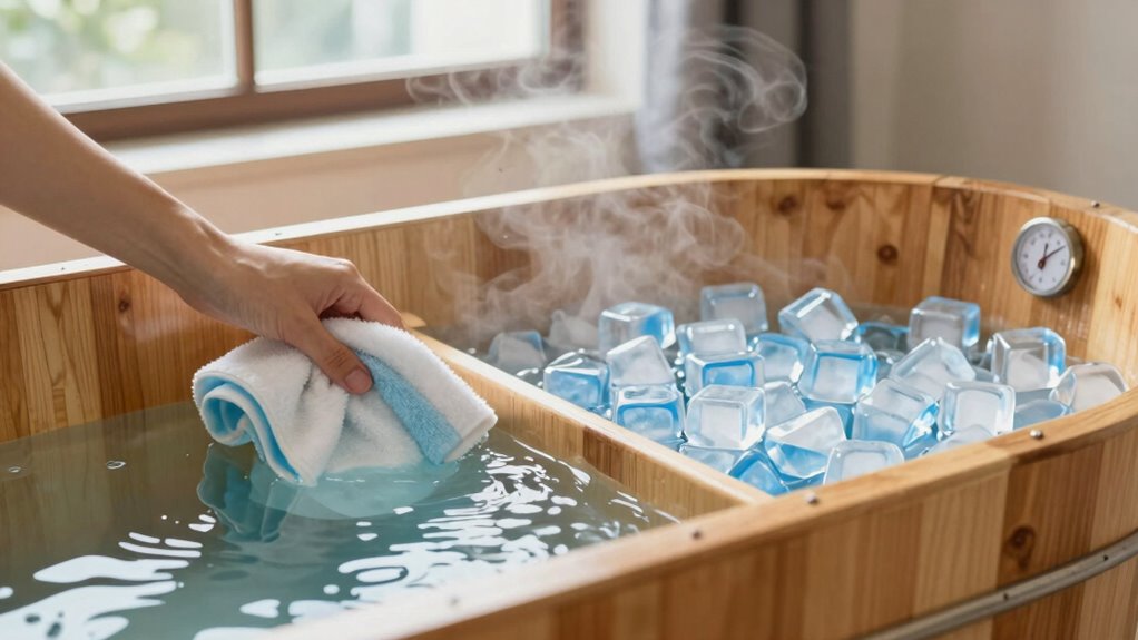 monitor water temperatures closely