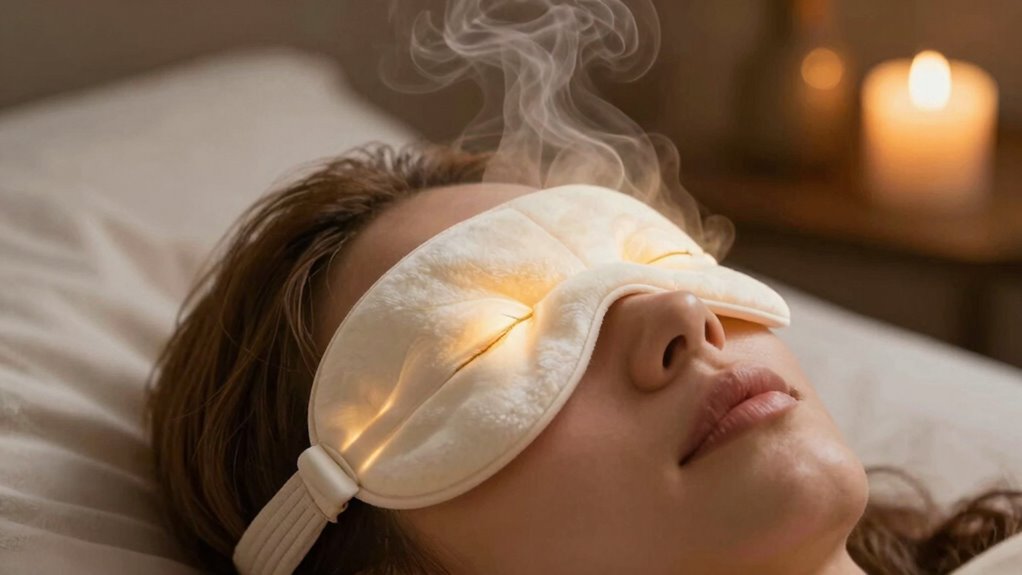 optimal eye mask temperature