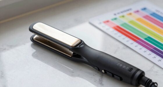 optimal flat iron heat settings