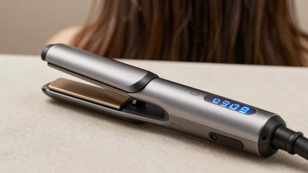 optimal flat iron temperature selection