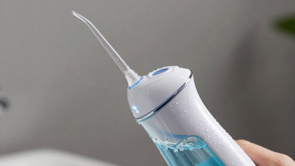 optimal water flossing pressure