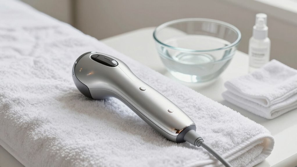 prepare skin sterilize equipment