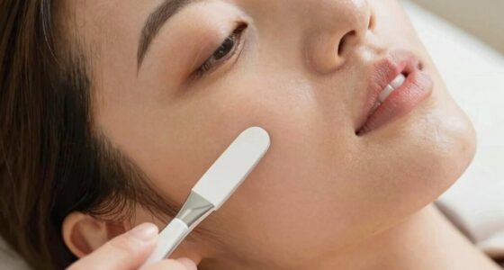 proper angle prevents irritation