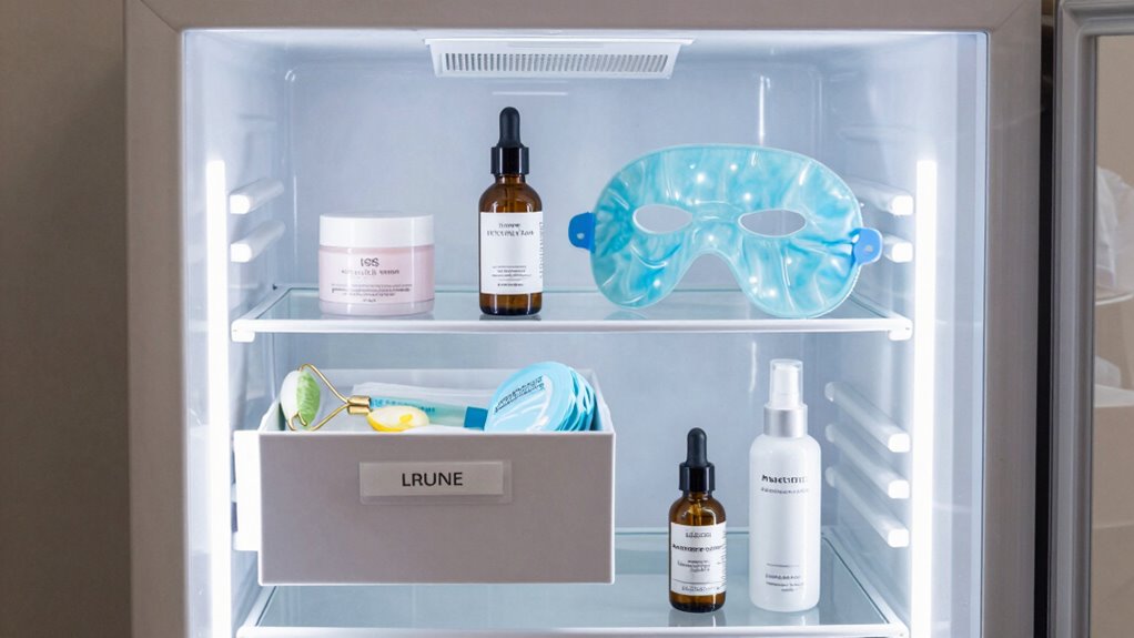 proper skincare fridge maintenance