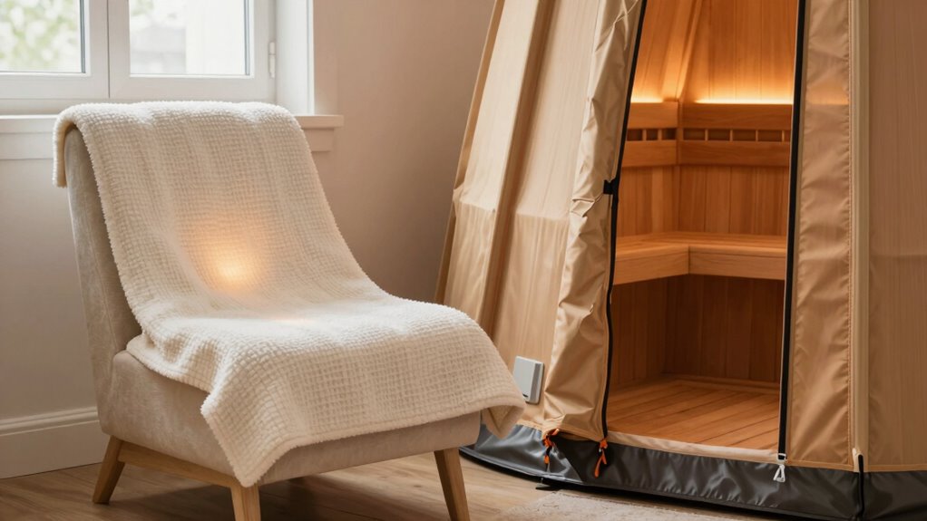 quick simple sauna setup