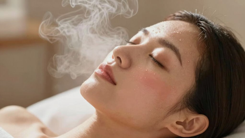 safe and controlled facial steaming