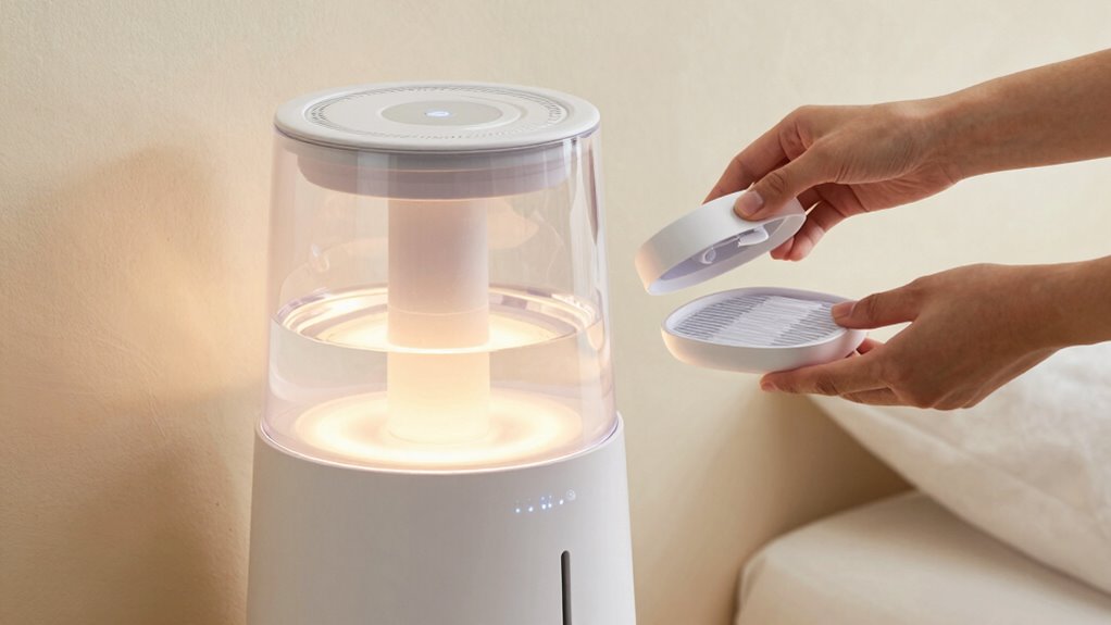 smart humidifier maintenance features