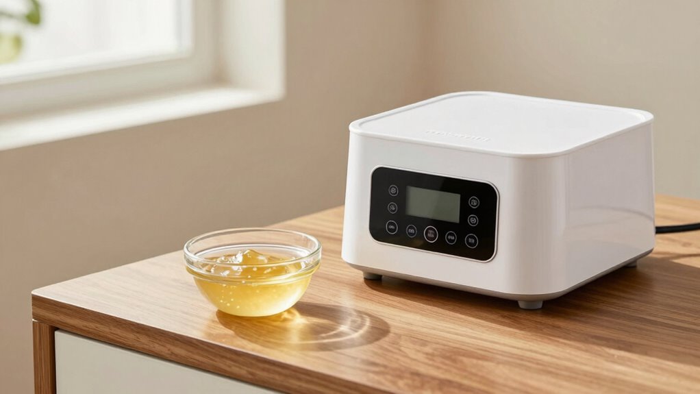 stable safe wax machine setup