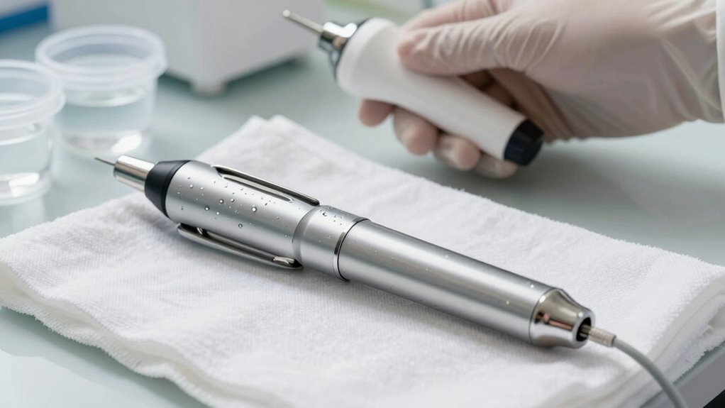 sterilize pen before use