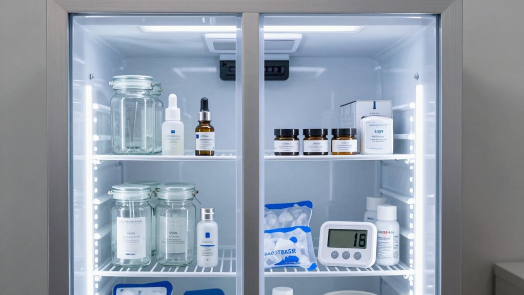store skincare in cool temperature