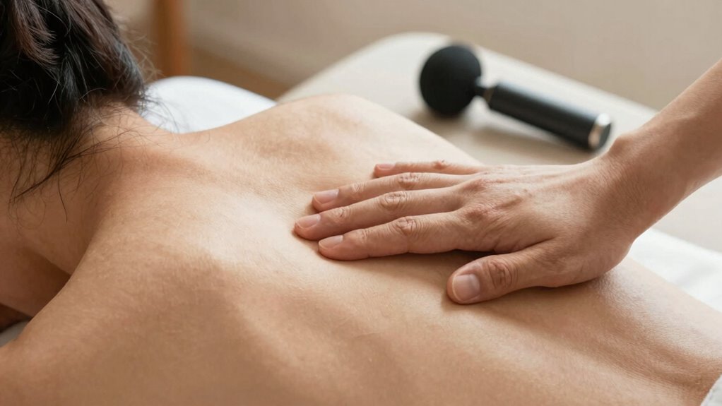 targeted pressure for shoulder relief