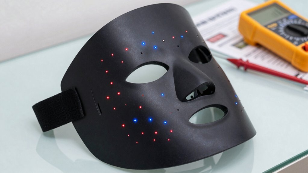 troubleshoot led mask issues