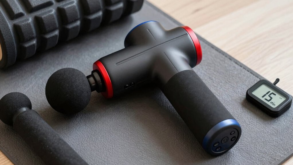 use massage gun responsibly