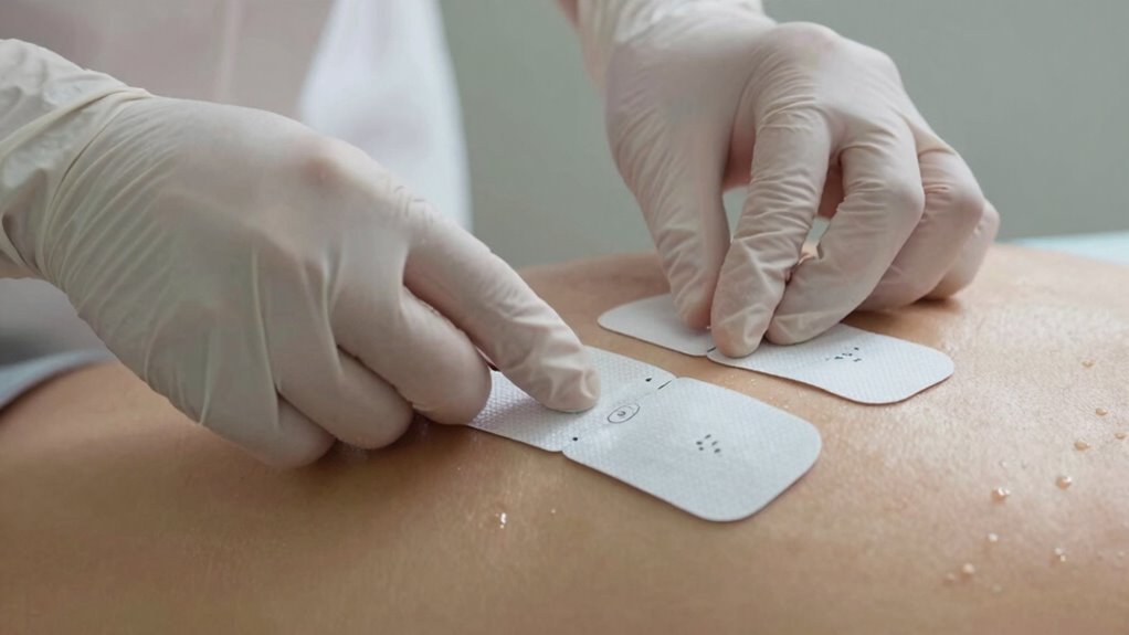 verify proper electrode contact