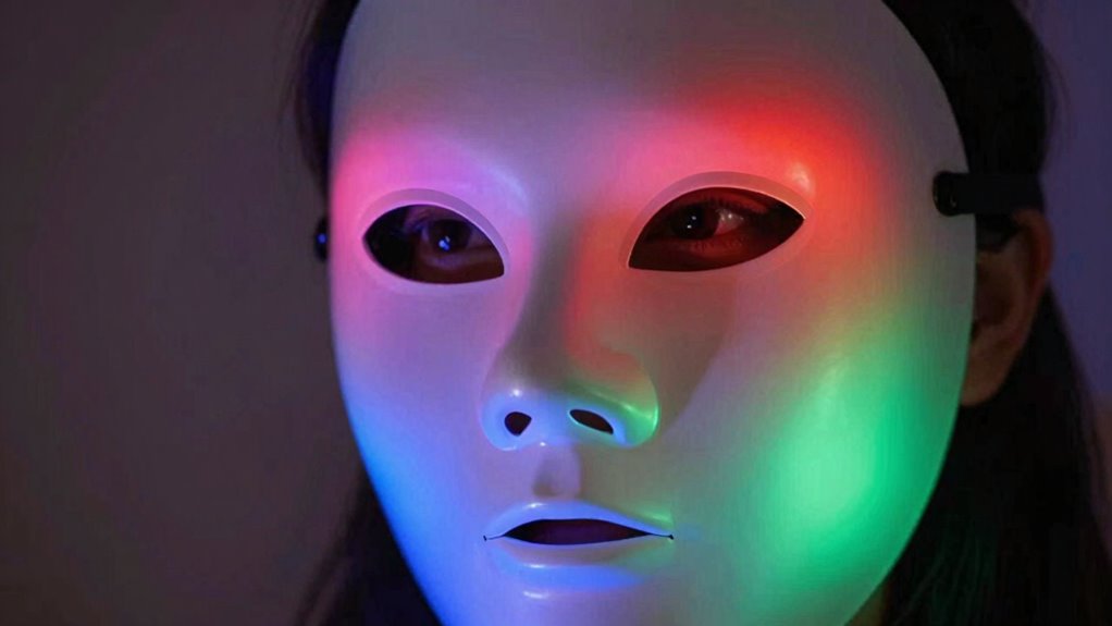 wear goggles during led therapy