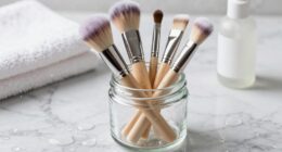clean beauty tools regularly
